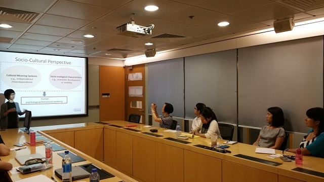 我系李敏维老师学术报告中