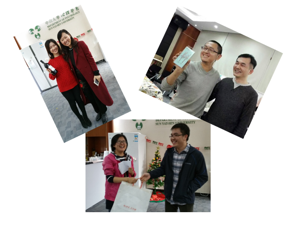 礼物交换环节剪影