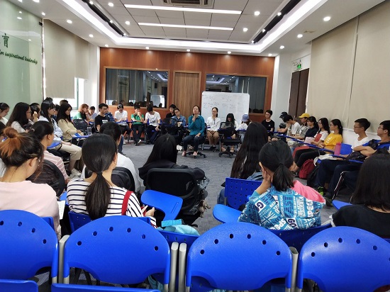 yl1111永利集团举办2018级本科生班级团体辅导活动