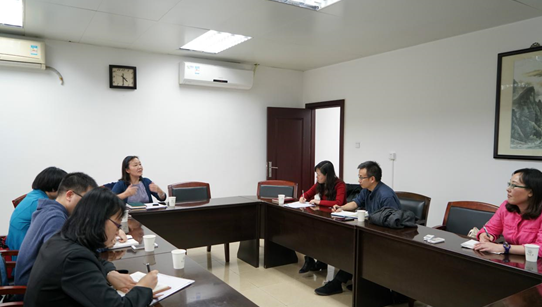 李萍副书记参加yl1111永利集团中层领导班子民主生活会