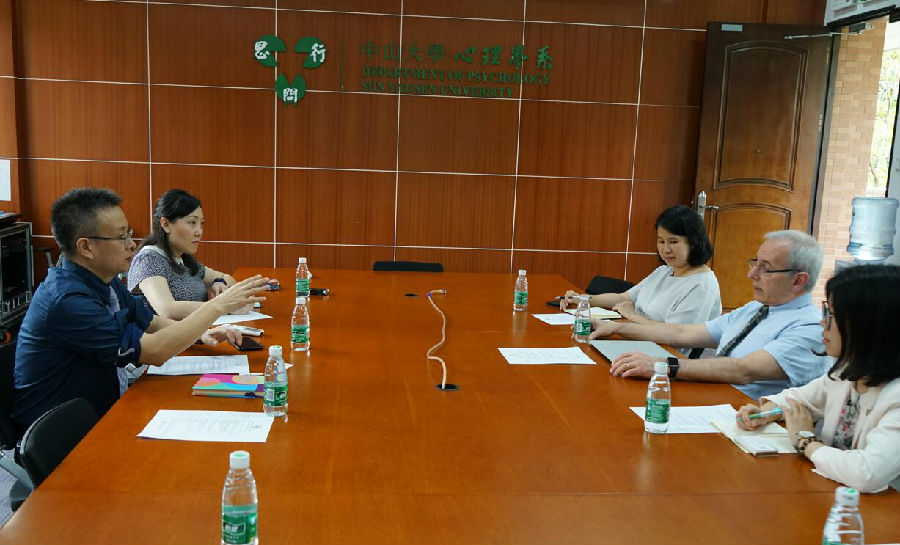 伯明翰大学心理学院院长Kim Shapiro教授一行访问我系