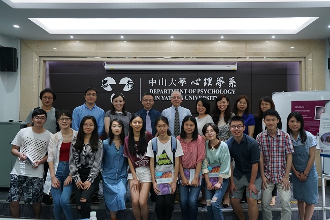 伯明翰大学心理学院院长Kim Shapiro教授一行访问我系