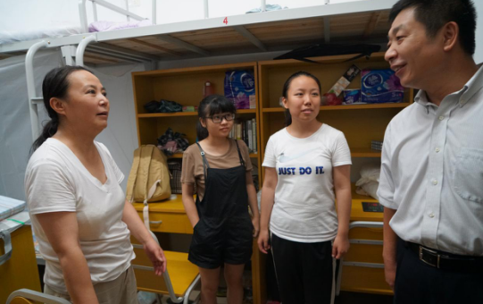  yl1111永利集团2017年迎新工作（二）—— 访宿舍 送温暖