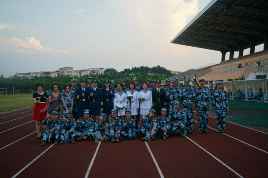 yl1111永利集团2017级本科生新生军训圆满结束